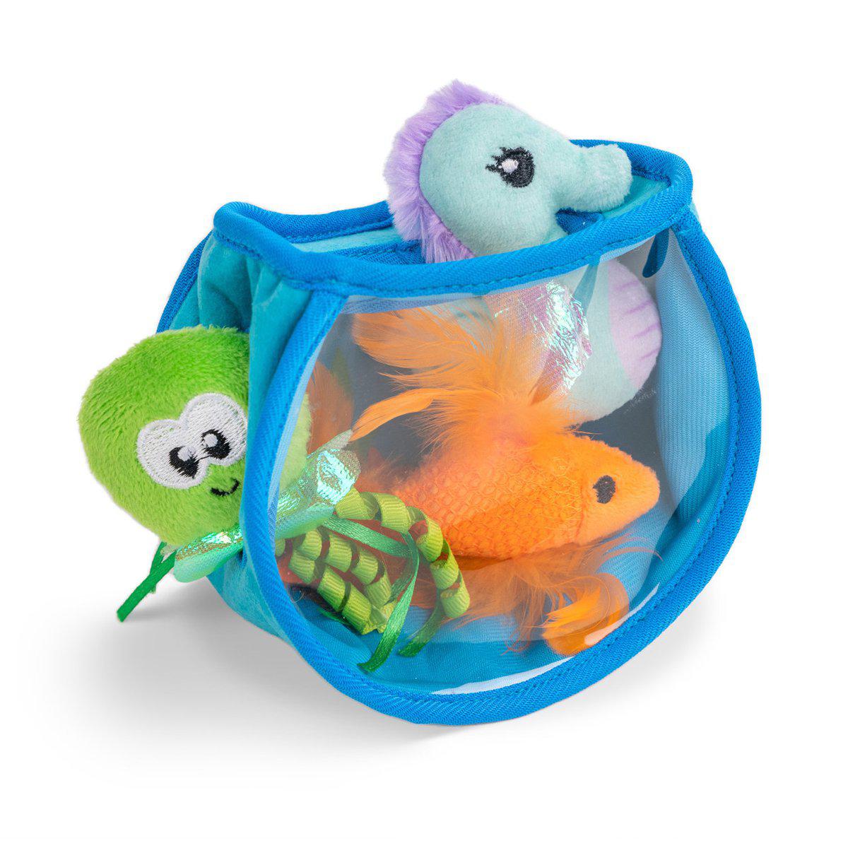 Catstages Hide & Seek Fish Bowl Blue