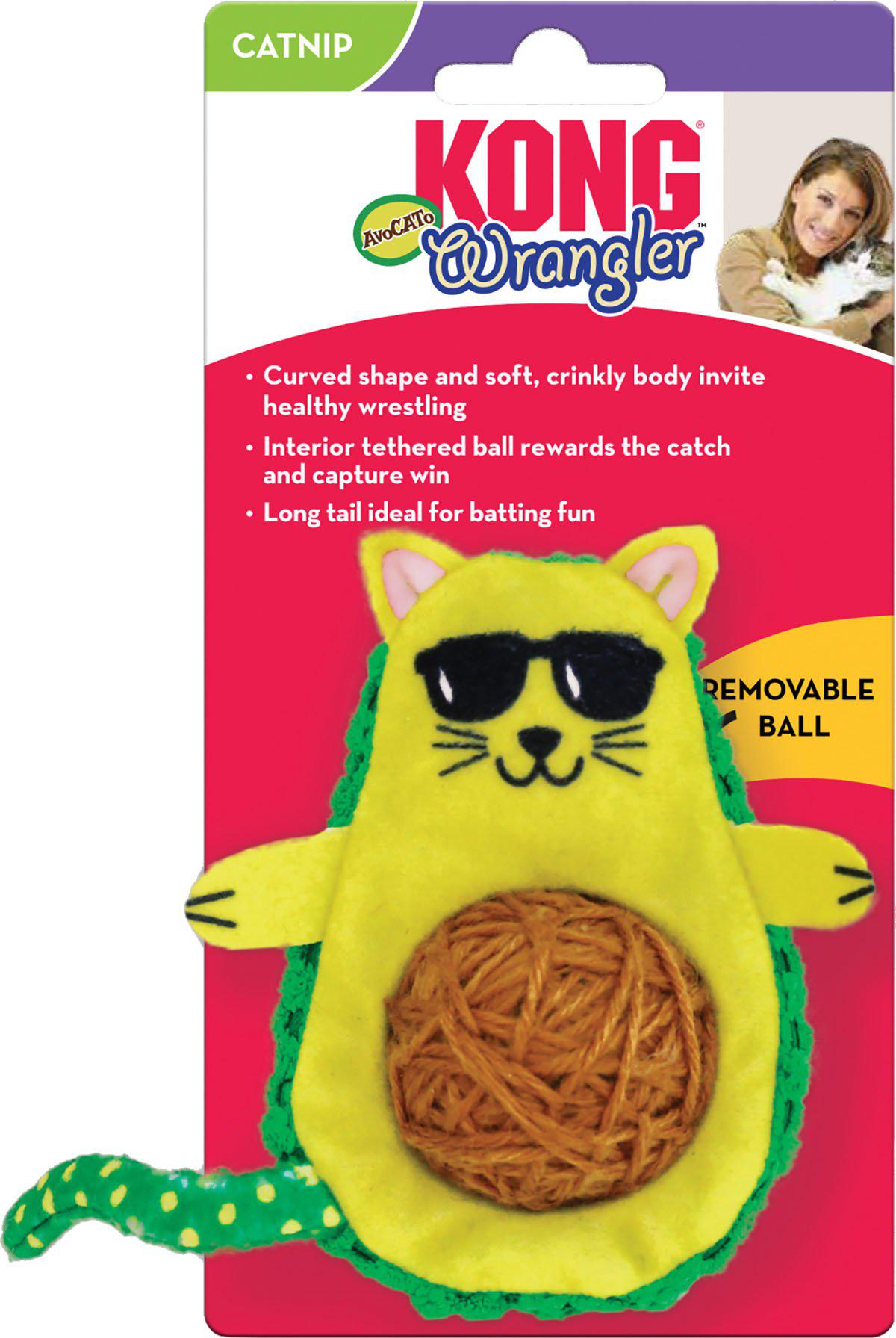 KONG Wrangler Avocato 7,5 × 7,5 × 11,5 cm