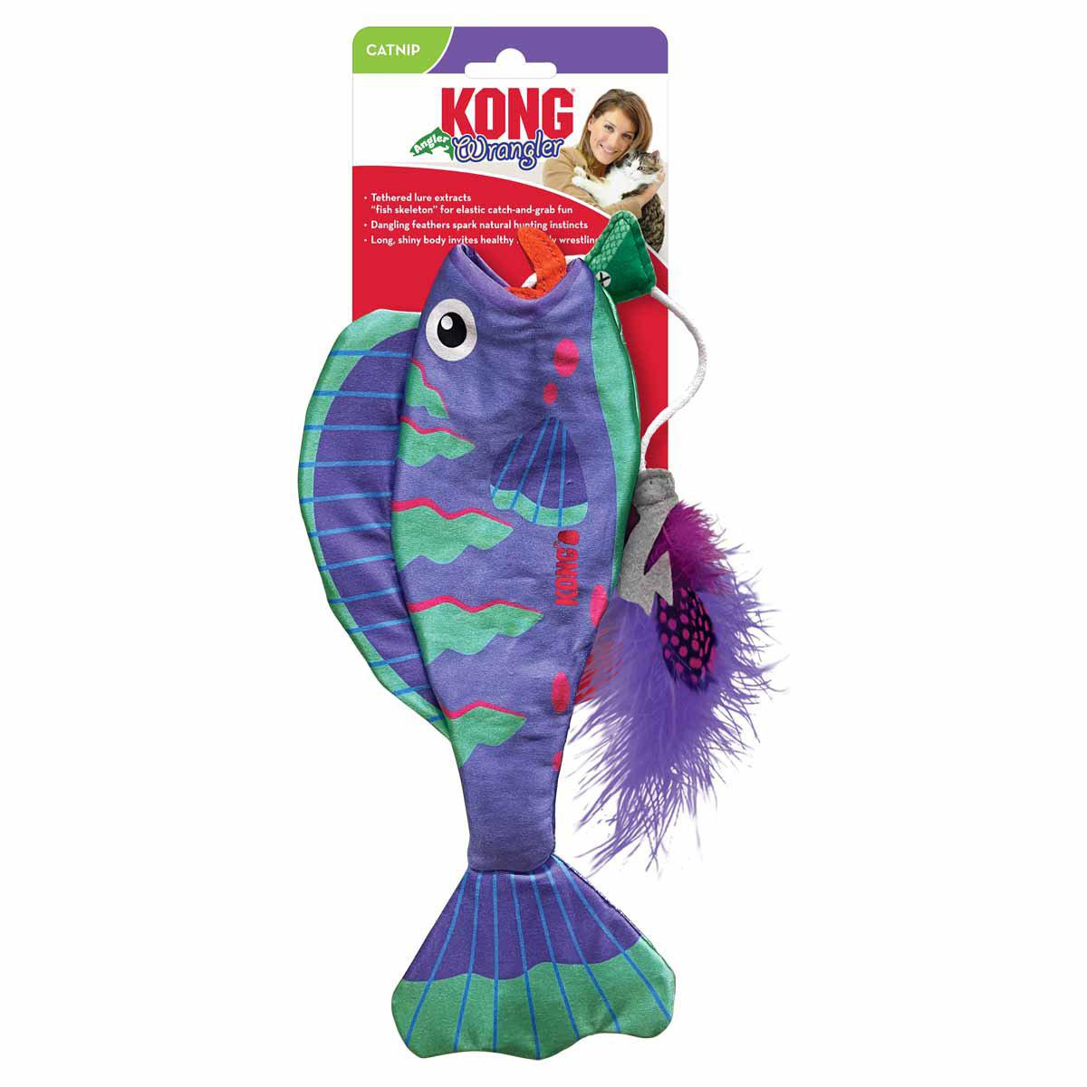 KONG Wrangler Angler Fish Mix 53,5 × 13 × 2,5 cm