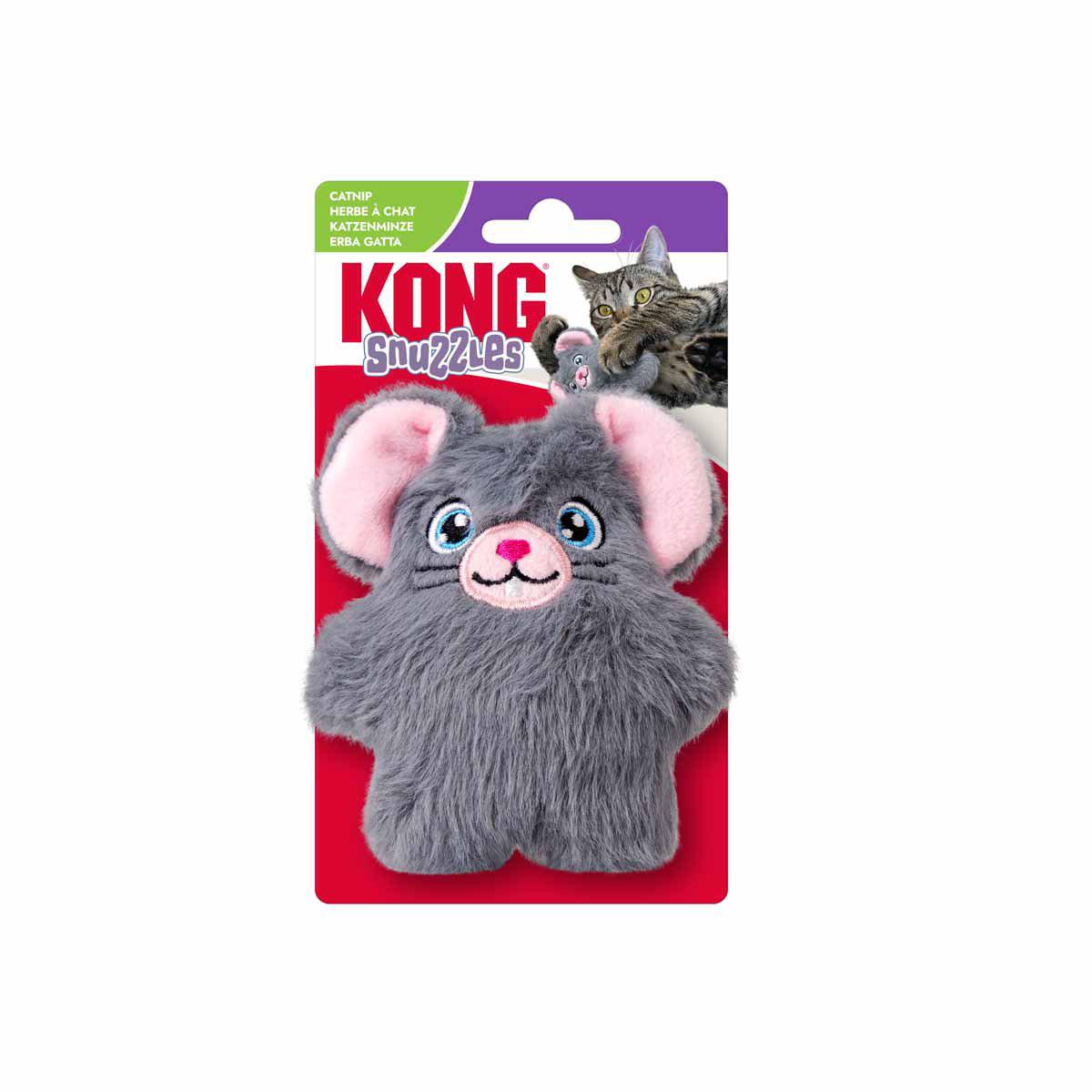 KONG Cat Snuzzles Mouse 10 × 9 × 4 cm