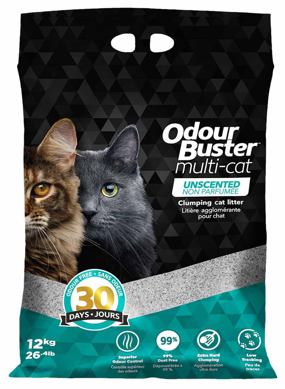 Kattsand Odour Buster Multi Cat 12 kg