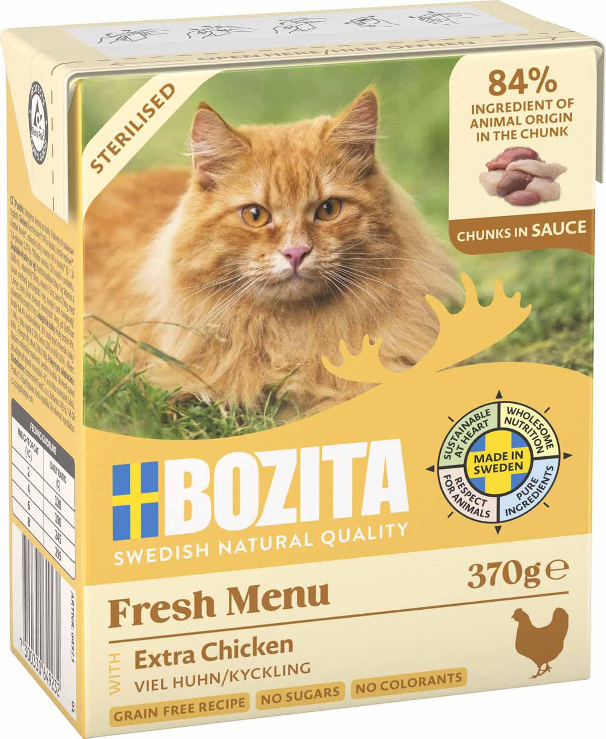 Bozita Cat Sterilised Extra Chicken In Sauce 370 g