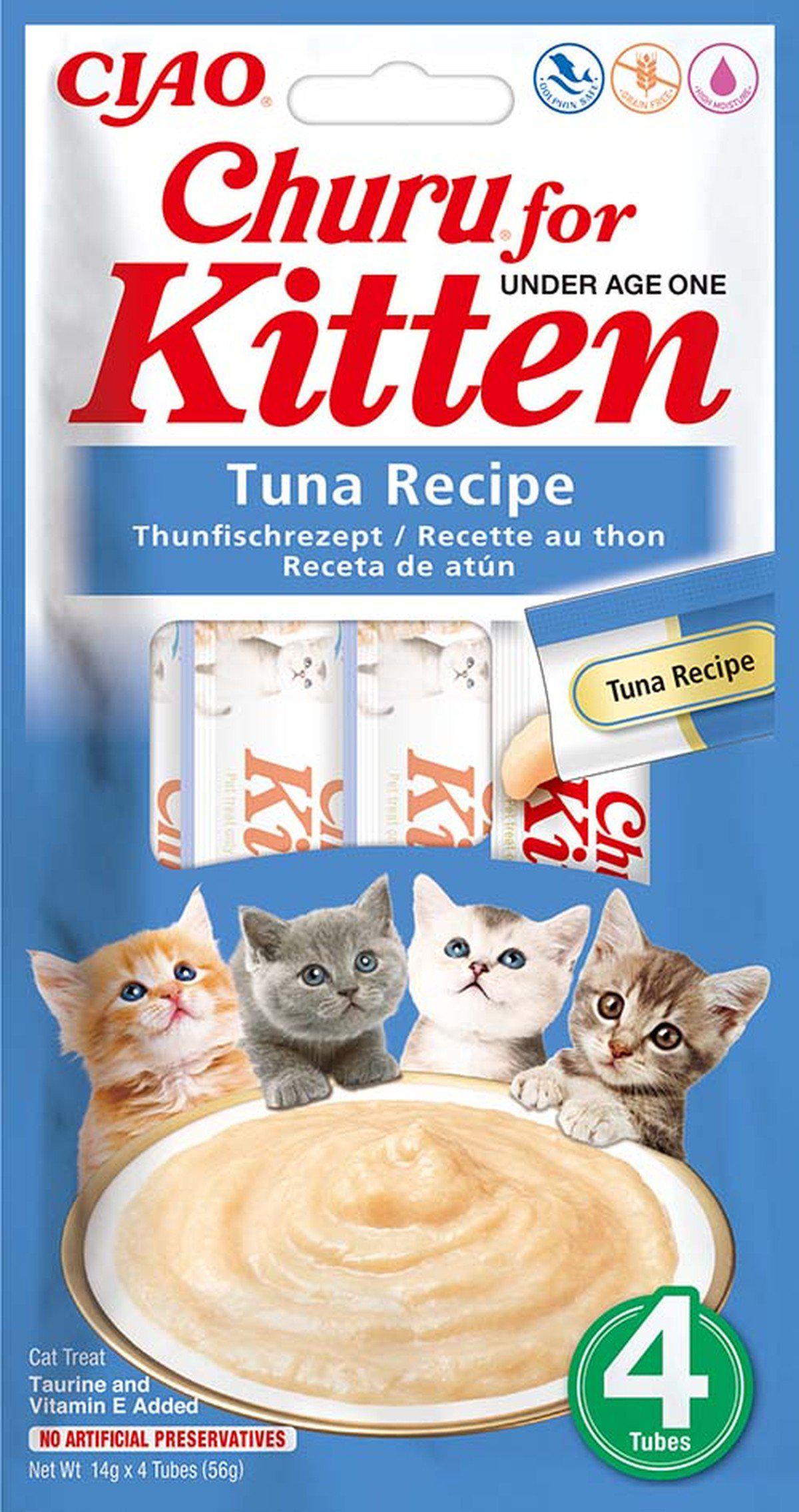 Churu Kitten Tuna 4St Under Age 1