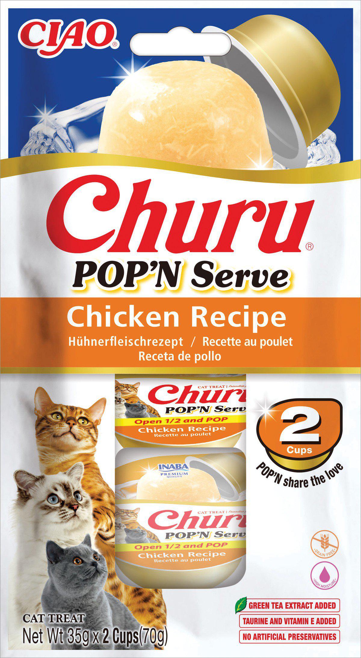 Churu Pop'N Serve Chicken Recipe