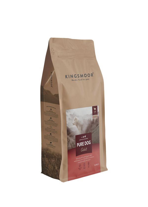 Kingsmoor Hundfoder Nordisk Lamm Stor hund 9,5kg