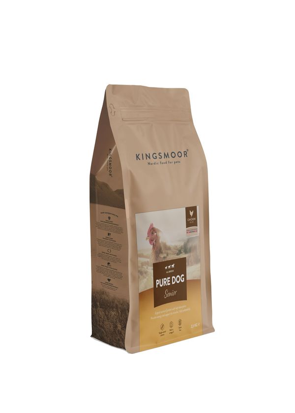 Kingsmoor Hundfoder Nordisk Kyckling Senior Hund Alla Raser 2,5kg