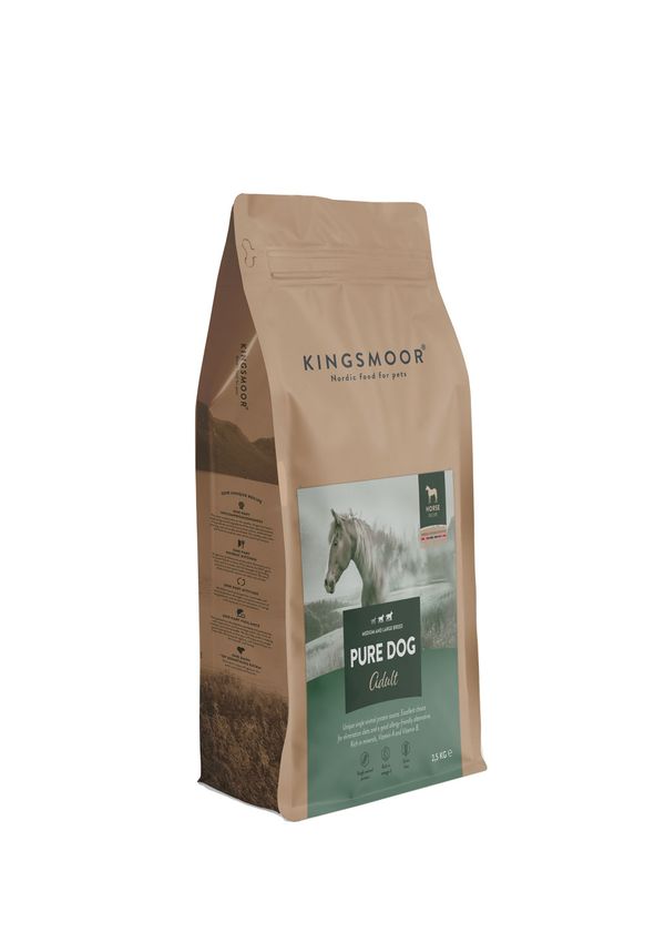 Kingsmoor Hundfoder Häst Stor hund 2,5kg