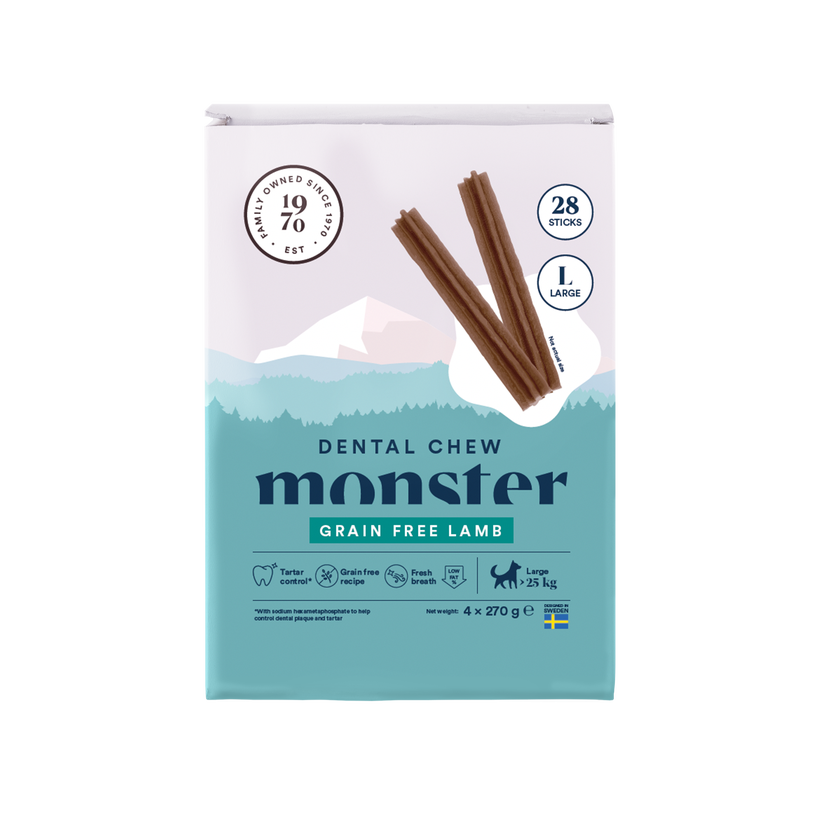 Monster Dog Dental Chew Grain Free Lamb