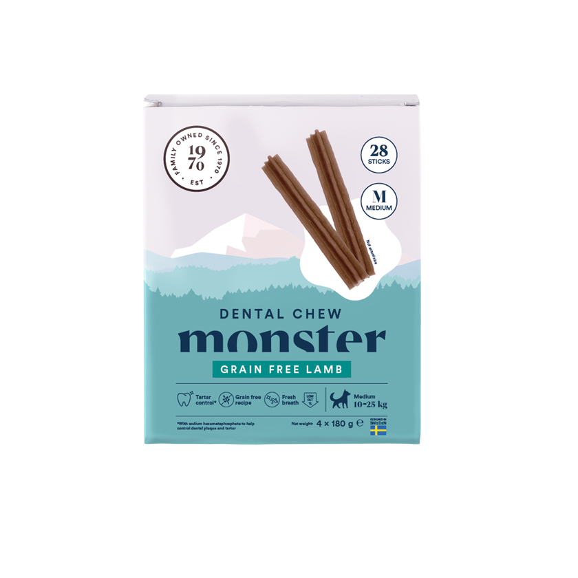 Monster Dog Dental Chew Grain Free Lamb