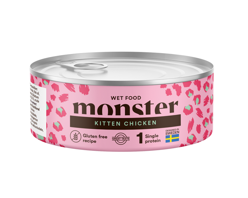 Monster Cat Kitten Chicken Can