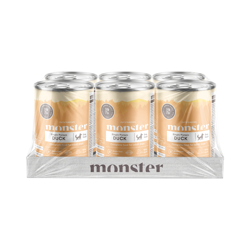 Monster Dog Single Protein Duck