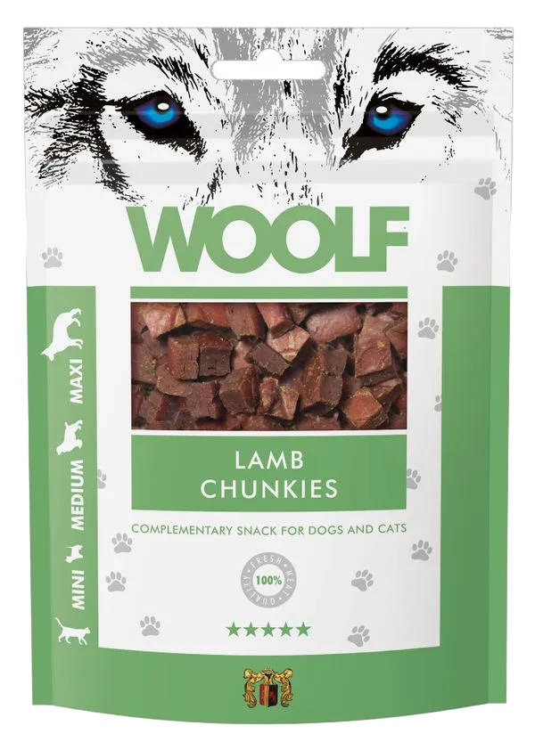 Woolf Lamb Chunkies 100 g