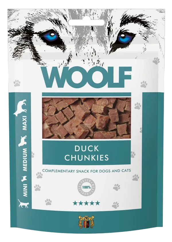 Woolf Duck Chunkies 100 g
