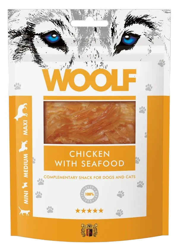Woolf Chicken and Seafood 100 g