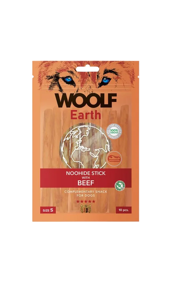 Woolf Earth Noohide Tugg Nötkött S
