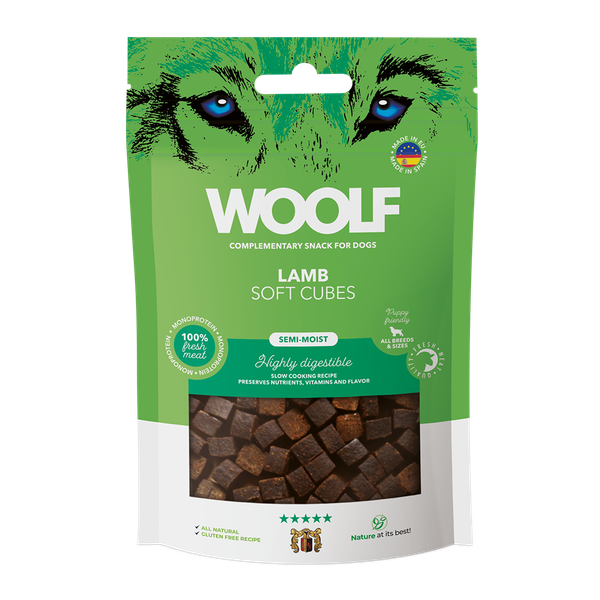 Woolf Soft Cubes Lamm 100 g