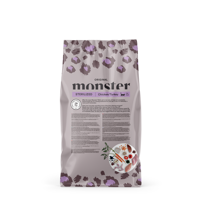 Monster Cat Original Sterilized Chicken/Turkey