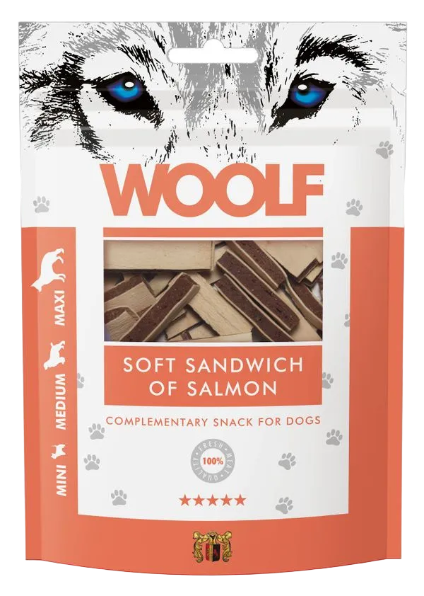 Woolf Soft Sandwich of Salmon 100 g