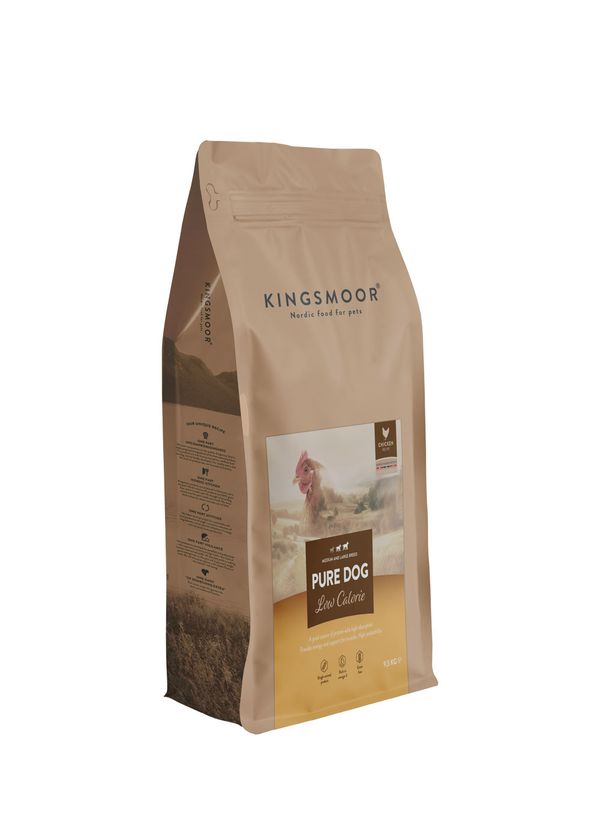 Kingsmoor Hundfoder Nordisk Kyckling Låg-kalori Stor Hund 9,5kg