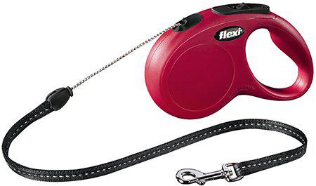 Flexi Koppel New Classic S 5M Lina Röd Max 12 kg