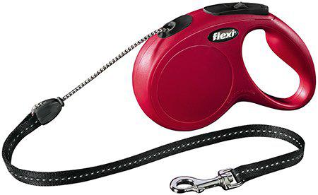 Flexi Koppel New Classic M 5M Lina Röd Max 20 kg