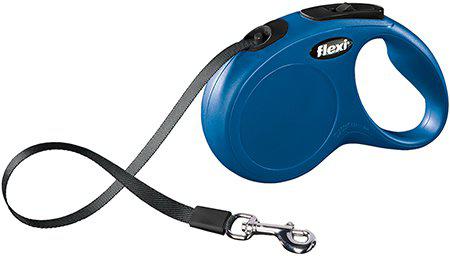 Flexi Koppel New Classic S 5M Band Blå Max 15 kg