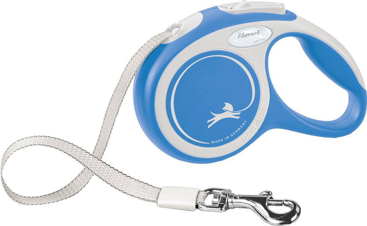 Flexi Koppel New Comfort XS 3 m Band Blå Max 12 kg