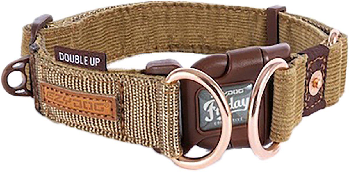 EzyDog Halsband Dubbel Up Corduroy M 29-40 cm