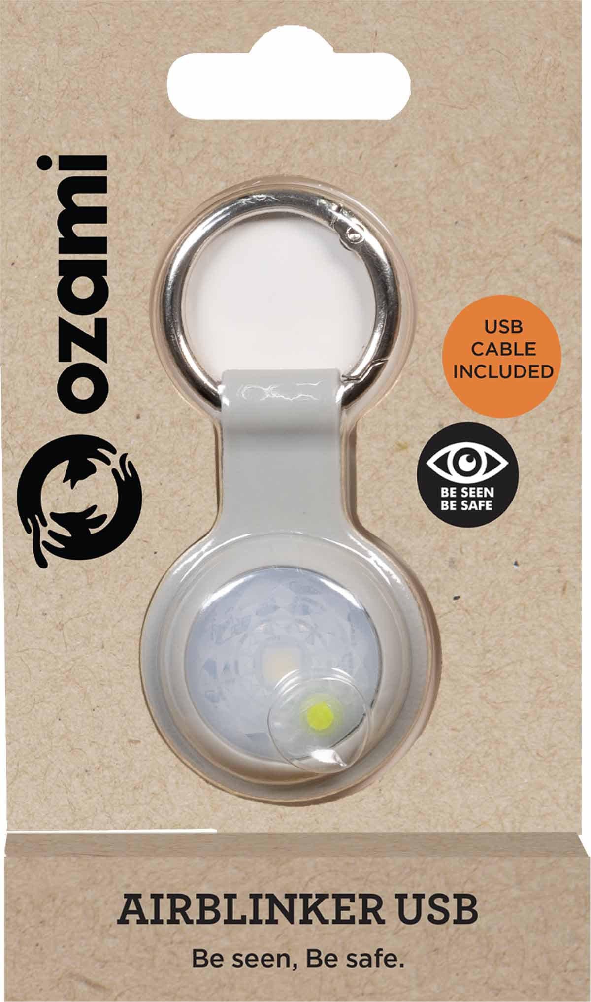 Ozami Airblinker Grey 4 × 2 × 1.8 cm