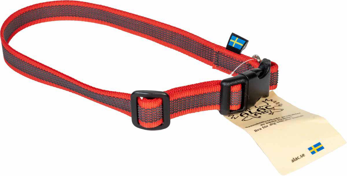 Alac Valphalsband Antiglid 2 × 35-55 cm Röd