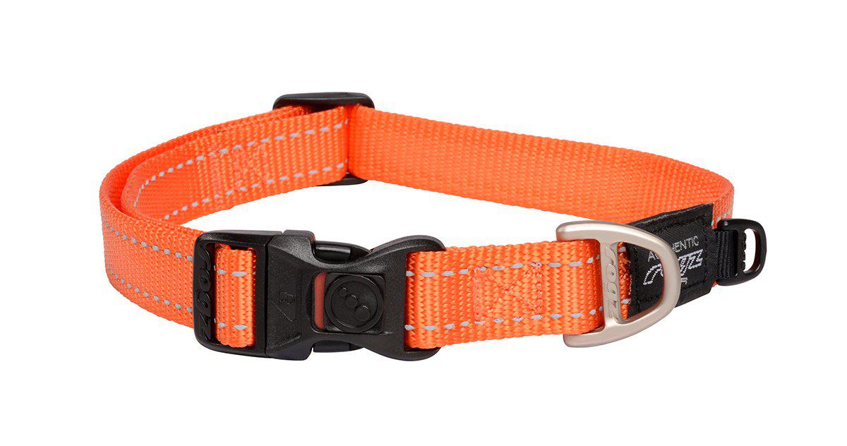 Rogz Halsband Utility L Orange 20 mm 34-56 cm