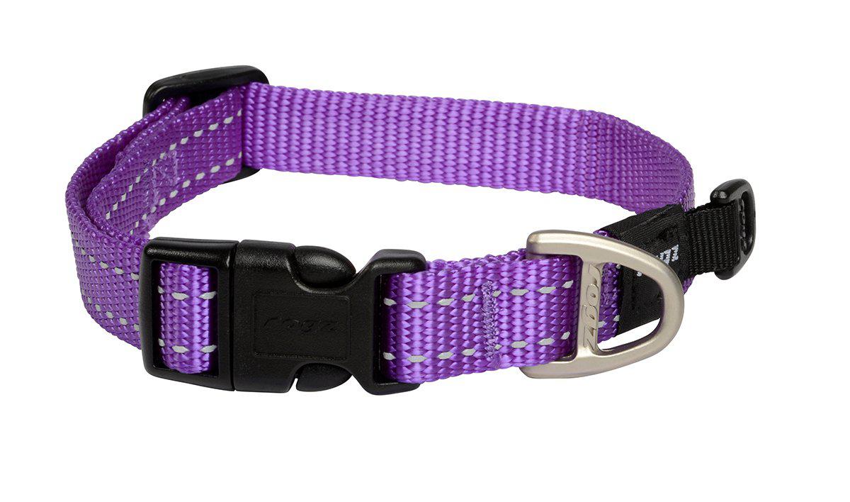 Rogz Halsband Utility M Lila 16 mm 26-40 cm