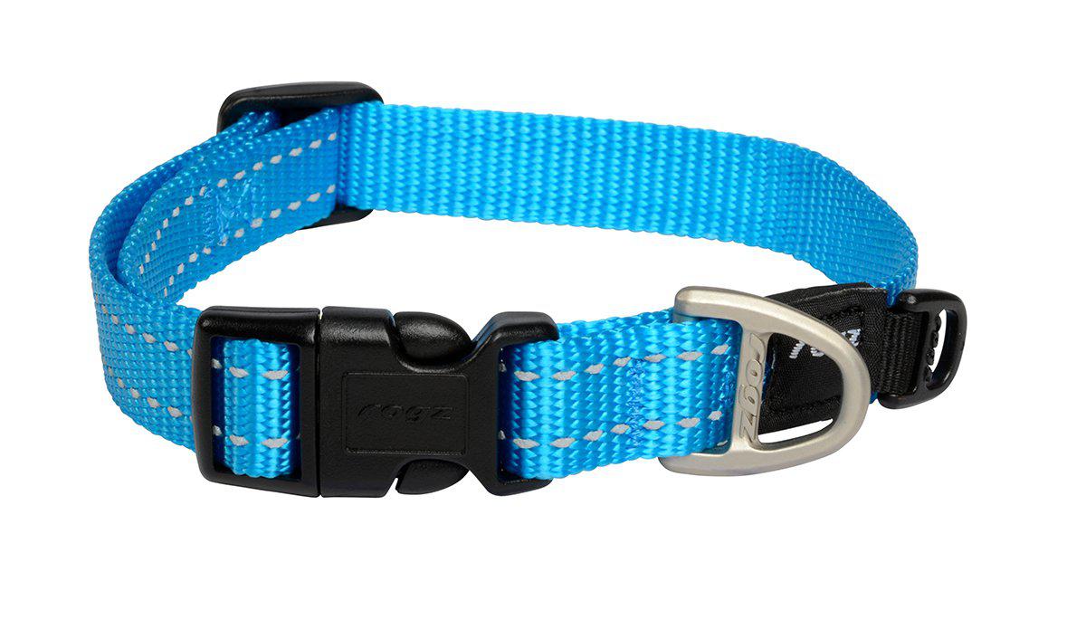 Rogz Halsband Utility M Turkos 16 mm 26-40 cm