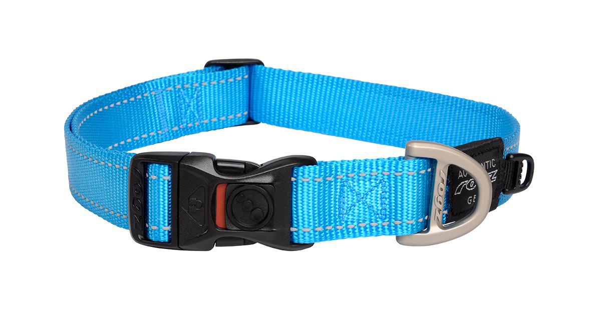 Rogz Halsband Utility XL Turkos 25 mm 43-70 cm