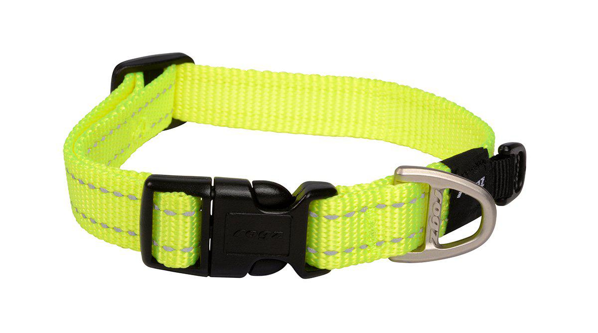 Rogz Halsband Utility M Gul 16 mm 26-40 cm