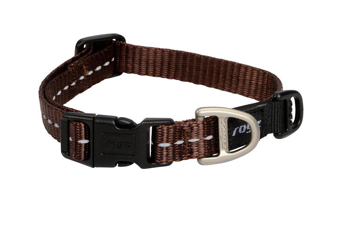 Rogz Halsband Utility S Brun 11 mm 20-31 cm