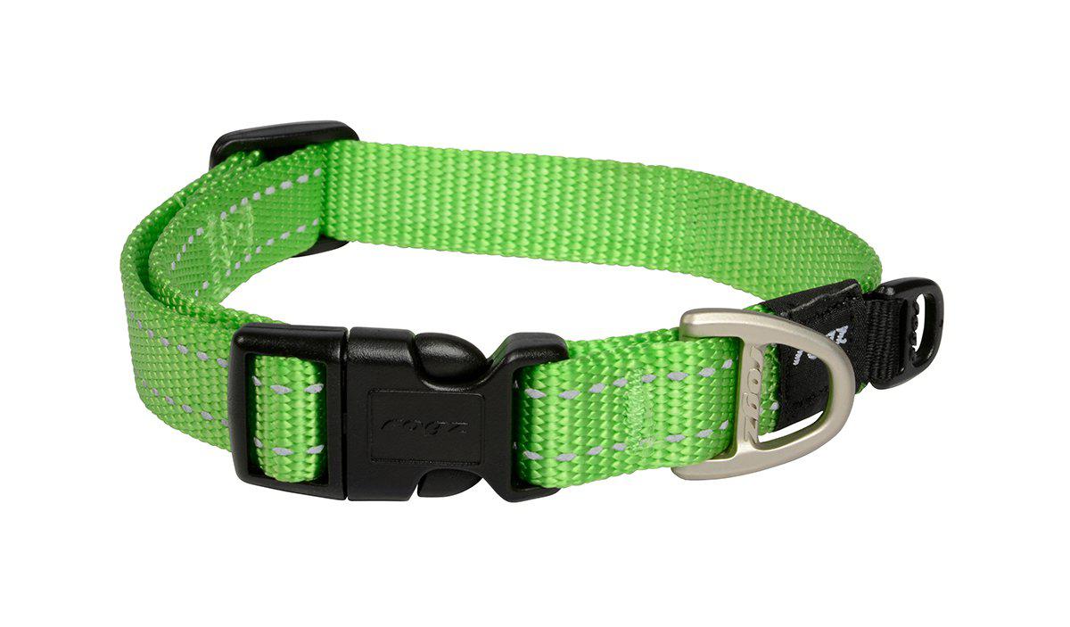 Rogz Halsband Utility M Lime 16 mm 26-40 cm