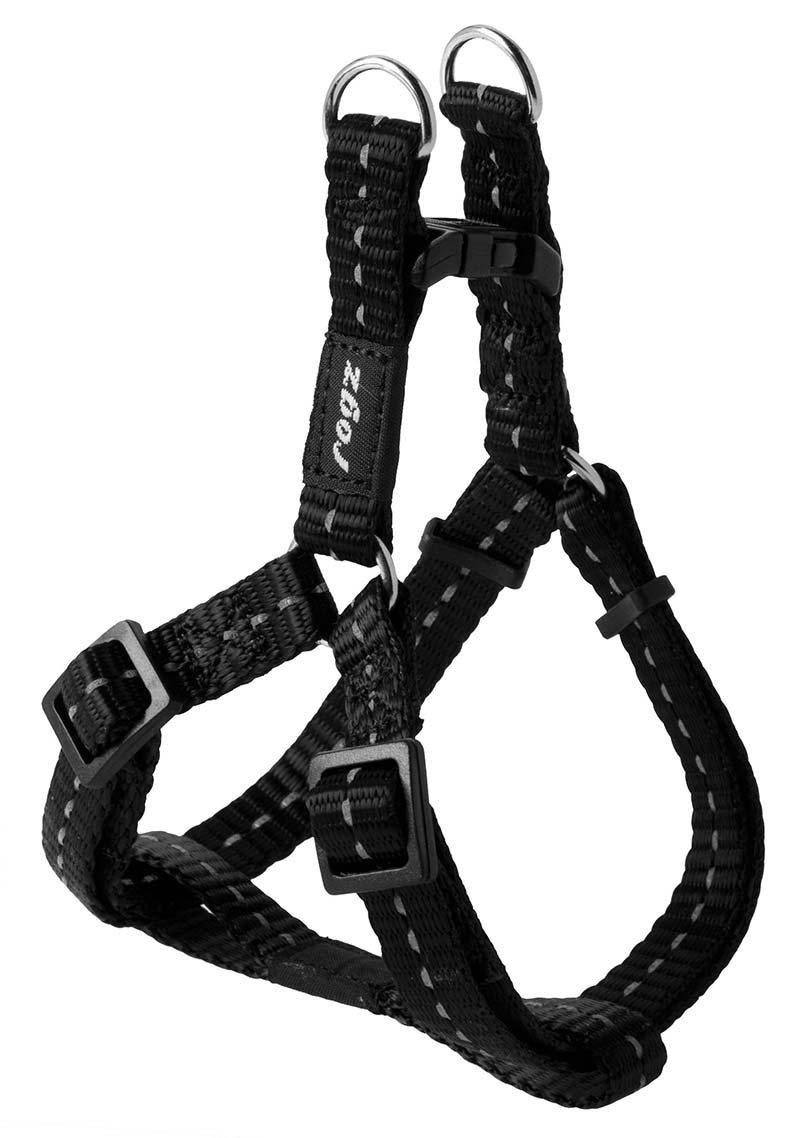 Rogz Sele Step-in Ssvart 11 mm 27-38 cm