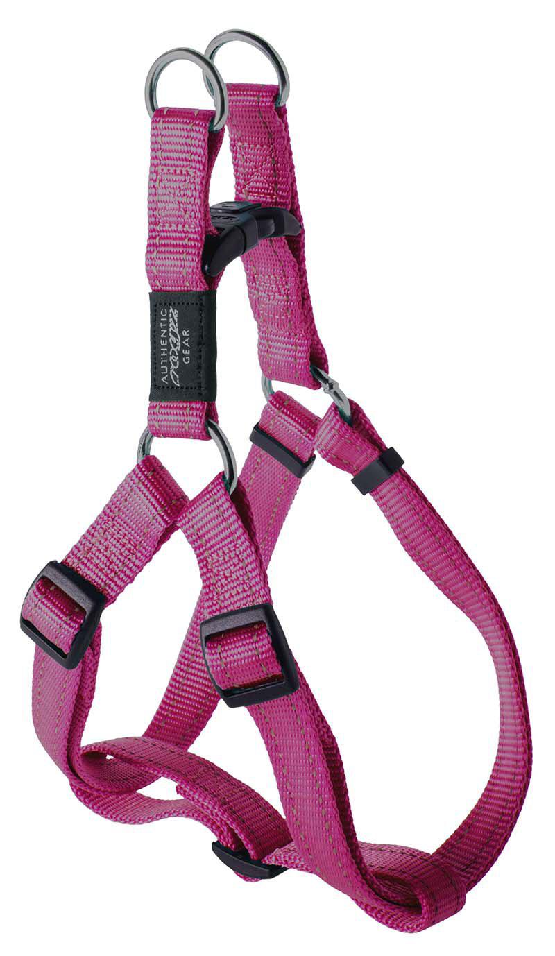 Rogz Sele Step-in XL Rosa 25 mm 67-103 cm