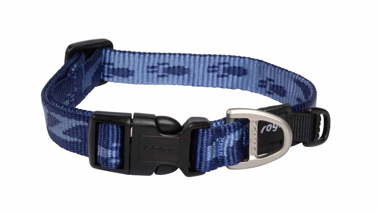 Rogz Alpinist Halsband Blå 26-40 cm