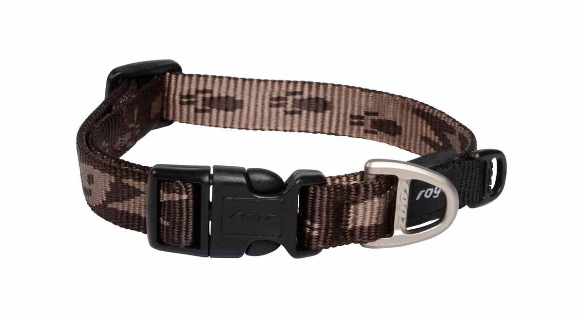 Rogz Alpinist Halsband Brun 26-40 cm