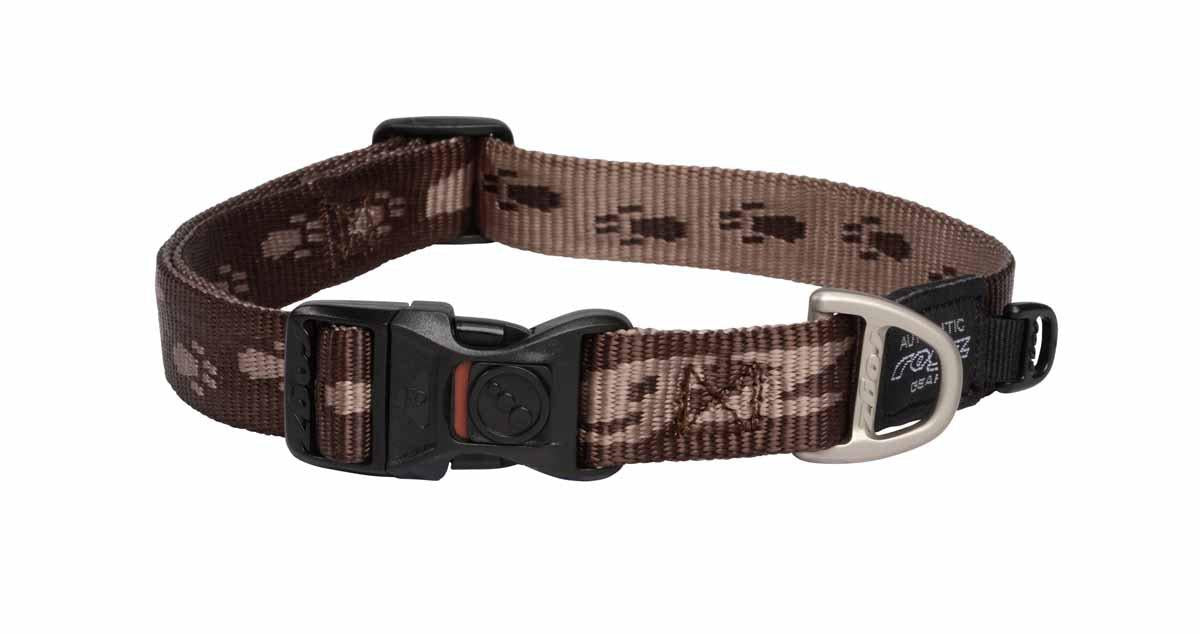 Rogz Alpinist Halsband Brun 34-56 cm