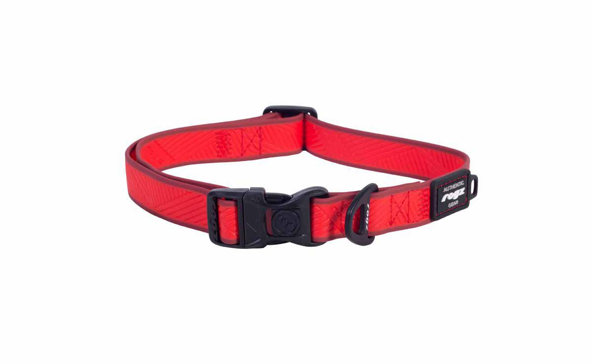 Rogz Amphibian Halsband L Röd 34-56 cm