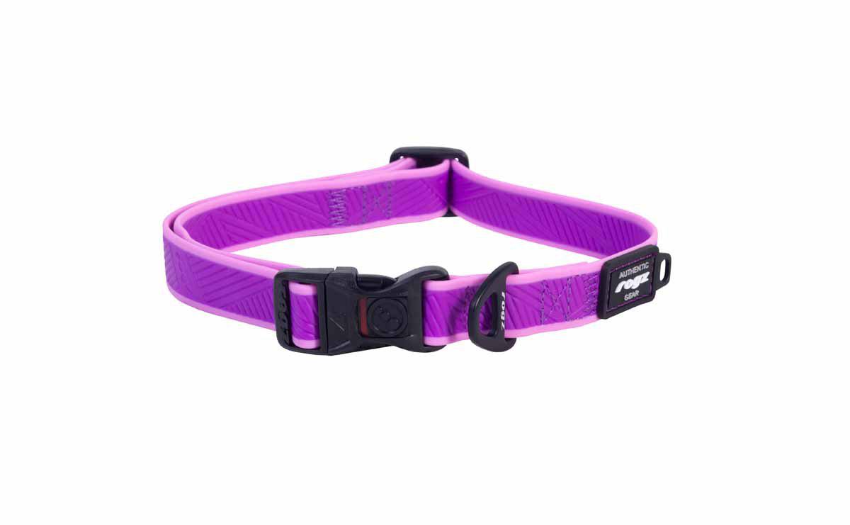 Rogz Amphibian Halsband L Lila 34-56 cm