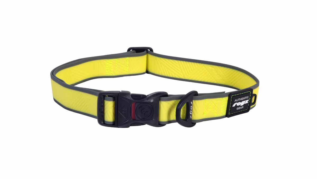 Rogz Amphibian Halsband XL Gul 43-70 cm