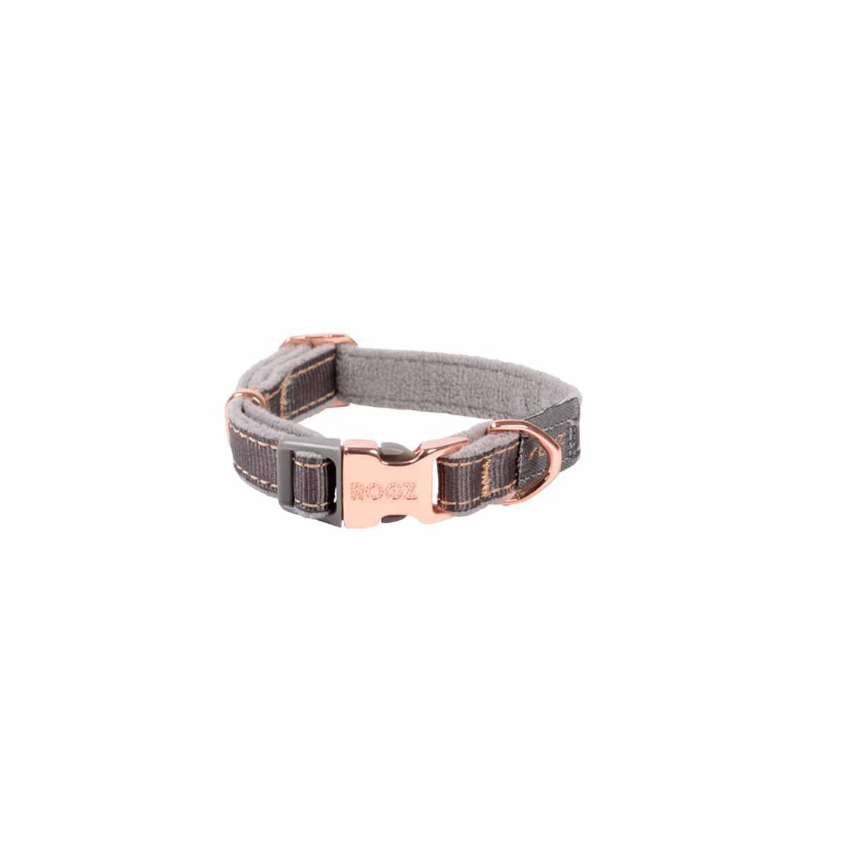 Rogz Urban Halsbandxs Grå 16-22 cm