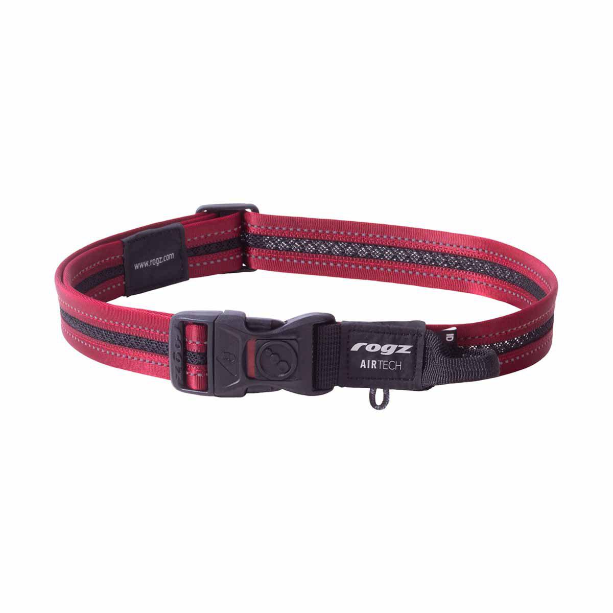 Rogz Airtech Halsband XL Röd 43-70 cm