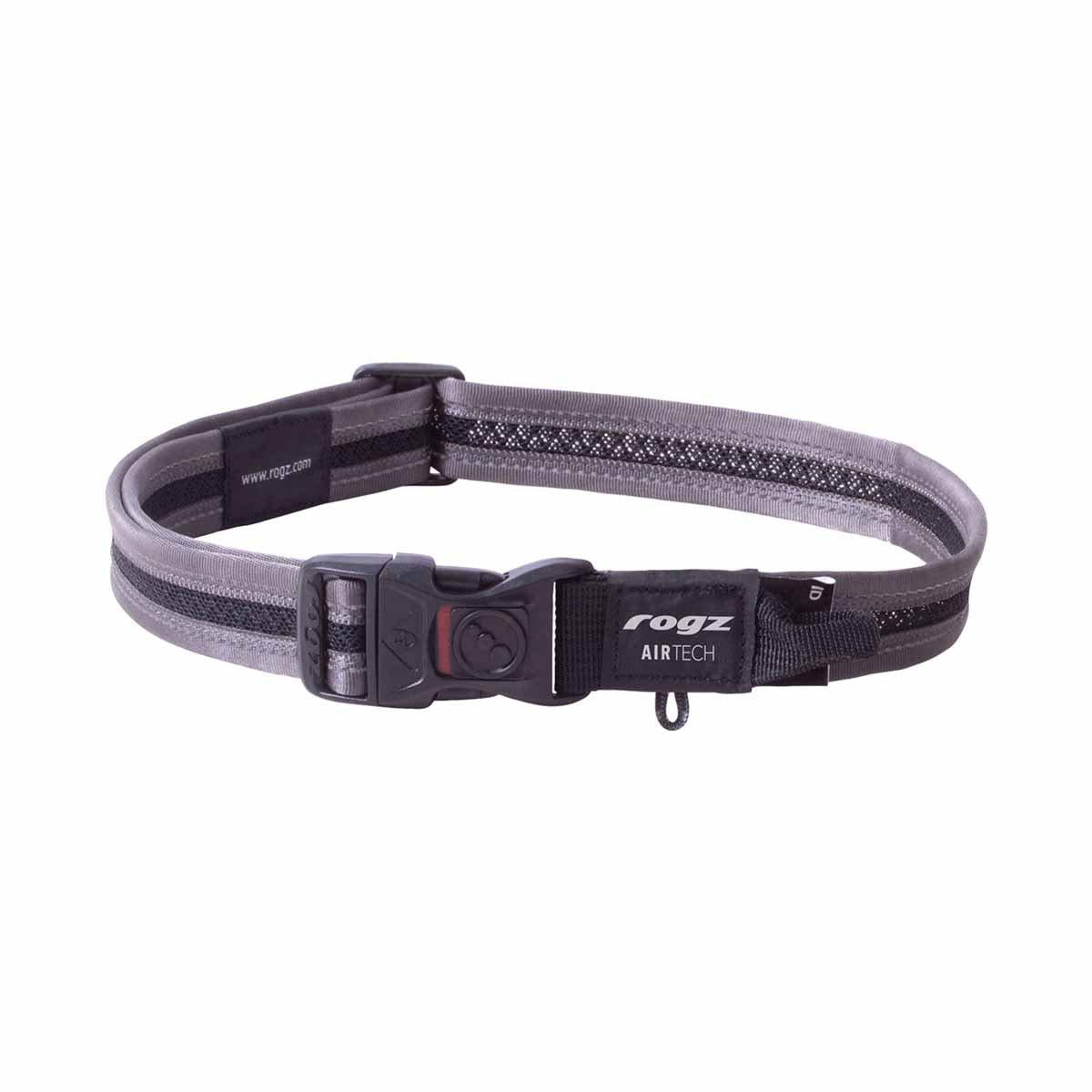 Rogz Airtech Halsband XL Grå 43-70 cm