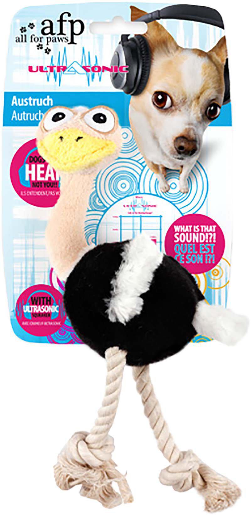 Hundleksak Ultrasonic Ostrich 28.5 × 16 × 8.5 cm