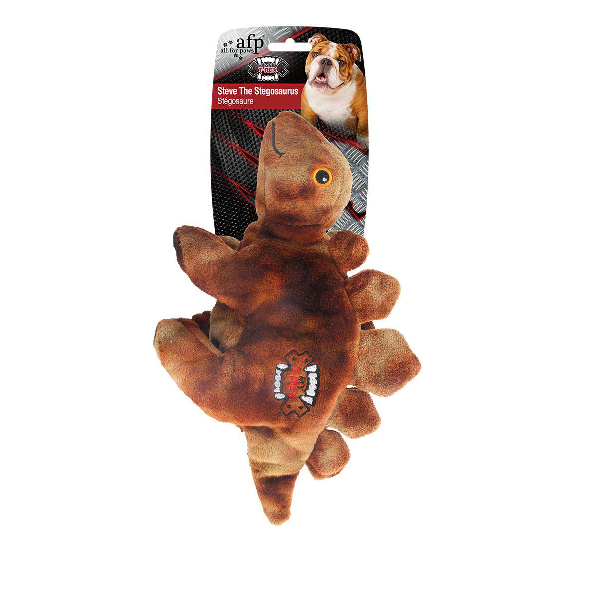 Hundleksak My T-rexsteve The Stegosaurem